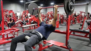 GYM VLOG CHEST AND BACK DAY [upl. by Rubina]