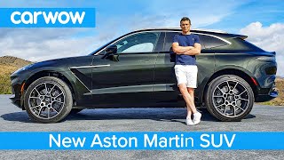 New Aston Martin DBX SUV 2020  full exterior and interior reviewand DOG TEST [upl. by Sorensen]