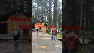 Manali Hadimba Mata templenuturesort video [upl. by Enram]