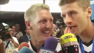 Thomas Müller interview after winning the world cup final quotden pott hammaquot Translation [upl. by Annia]