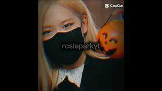 Monster high fright song Halloween vibes Rosé BLACKPINK 🎃🖤 [upl. by Sheley994]