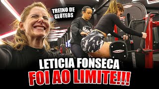 LETICIA FONSECA FOI LEVADA AO LIMITE NO TREINO DE GLÚTEO [upl. by Aennil]