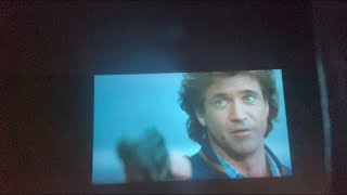 Lethal Weapon 2 Trailer On A Dr Q Projector plus Odeon Gift Voucher Ident [upl. by Einomrah]