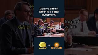 Gold vs Bitcoin which is a better investment memes crypto cryptocurrency cryptotrading cry [upl. by Salocin]