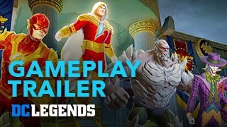 DC Legends Official Reveal Trailer  App Store Google Play [upl. by Annaitat]