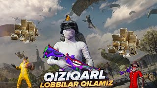 IMBRO PUBGM efirda qiziqarli lobbilar qilamiz va uc lobbilar [upl. by Zimmer]