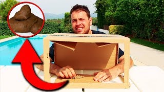 ¿QUE HAY EN LA CAJA TOCA CACA DE GATO  RETO CHALLENGE CAJA SORPRESA [upl. by Skip]