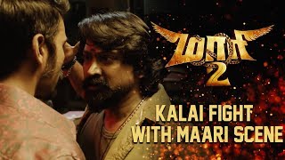 Maari 2  Kalai Fight With Maari Scene  Dhanush  Sai Pallavi  Krishna  Tovino Thomas [upl. by Nimzay895]