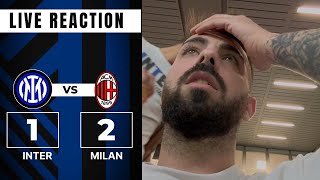 🤬 INTER 12 MILAN  LIVE REACTION dallo STADIO  ESPLODE IL SETTORE OSPITI [upl. by Eillac]