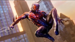 SpiderMan 2 PS5 Suit Transitions 2099 Black Suit Compilation [upl. by Shay508]