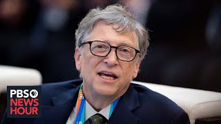 Bill Gates on vaccine equity boosters climate his foundation and Epstein meetings [upl. by Charo]