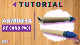 Arminha de Cano PVC  TUTORIAL [upl. by Broderick]