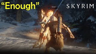 Skyrim quotDeath is highly overratedquot [upl. by Sachi]