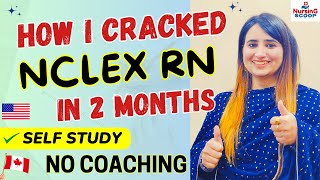 Finally Canada amp USA RN  How I passed NCLEX Exam in just 2 months  No Coaching  Self Study Tips [upl. by Ridan]