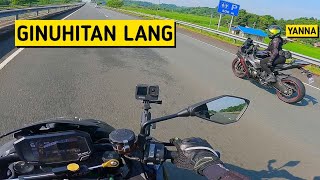 si YANNA Gumuhit 636cc bigbike  REED Motovlog [upl. by Ahsilat]