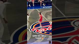 Caitlin Clark sent Taurasi back home sick wnba caitlinclark basketball [upl. by Refeinnej129]