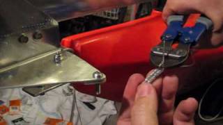 Part 6 of 7Homemade Rudder System for a Kayak [upl. by Ojytteb]