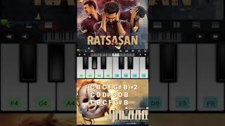 Ratsasan bgm keyboard notes shorts Short trending [upl. by Gilson]