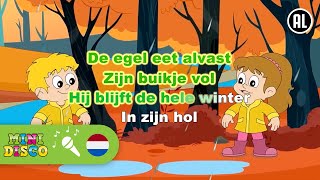 HERFST  Kinderliedjes  Karaoke  Minidisco [upl. by Garett]