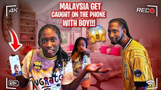 MALAYSIA GETS CAUGHT TALKING TO A BOY 👦🏽 ON THE PHONE TUNE IN TO SEE WHAT HER DAD DID😡😡😡 [upl. by Lonyer]