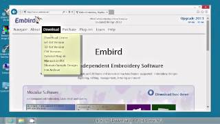 Installing Embird Plugins [upl. by Anjanette]