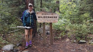 Weminuche Wilderness Backpacking 97 2023 Pine River to Vallecito Creek [upl. by Ahtanoj962]