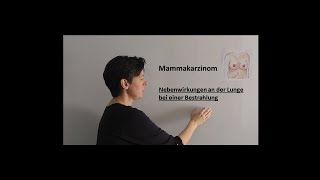 Nebenwirkungen an der Lunge bei der Bestrahlung vom MammaCa  Strahlentherapie Prof Hilke Vorwerk [upl. by Richey749]