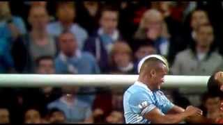 Kompany goal vs Manchester United 30412 [upl. by Oinesra]