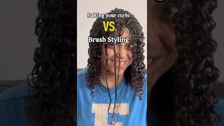 How to Style Curly Hair with a Gel shorts [upl. by Radborne]