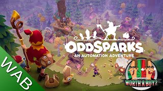 Oddsparks an automation adventure  A cute Factorio [upl. by Aeikan]