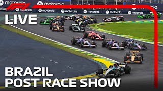 LIVE Sao Paulo Grand Prix PostRace Show [upl. by Veronike]