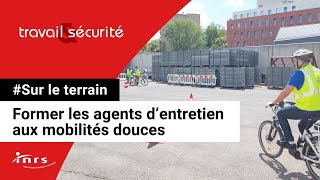 Sur le terrain  Former les agents dentretien aux mobilités douces [upl. by Caressa336]