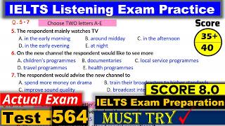 IELTS Listening Practice Test 2024 with Answers Real Exam  564 [upl. by Tuck]