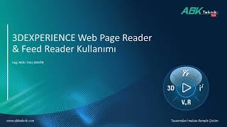 3DEXPERIENCE Tips amp Tricks  3DEXPERIENCE Web Page Reader amp Feed Reader [upl. by Melantha]