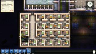 Prison Architect v1 Part 3 Medics and micromanagement [upl. by Nosdivad753]