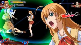 Ikki Tousen Xross Impact PSP  5 minutes of gameplay [upl. by Ynetsed]