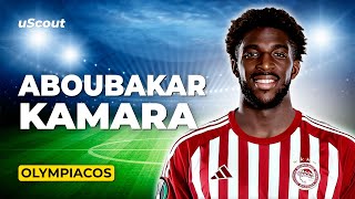 How Good Is Aboubakar Kamara at Olympiacos [upl. by Llenaj]