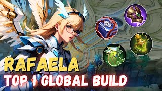 DESTROYING FANNY MAINS USING RAFAELA  RAFAELA BEST BUILD 2024  MOBILE LEGENDS [upl. by Church953]