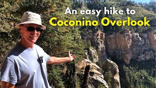 An easy hike to Coconino Overlook Grand Canyon North Rim [upl. by Namlas]