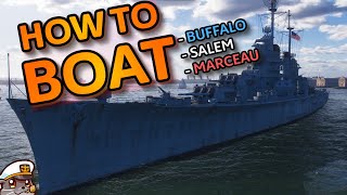 How to BOAT 2  World of Warships  Buffalo  Salem  Marceau [upl. by Arek394]