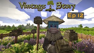 Vintage Story 119  Ep 12  Setting up the apiary [upl. by Staley]