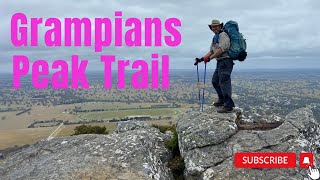 Hiking Grampians Peak Trail 018 [upl. by Anirdnaxela]