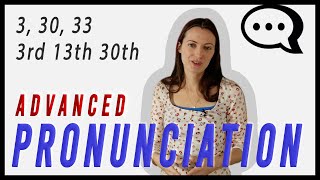 How to Pronounce the Number Three 3  Clear Accent English Lesson [upl. by Poll]