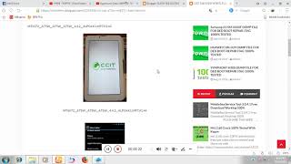 CCIT TAB A75W MT6572 FLASH FILE [upl. by Nathanoj]