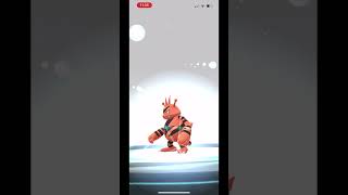 Evolving ELECTABUZZ SHINY to ELECTIVITE SHINY  PokemonGo [upl. by Stillmann578]