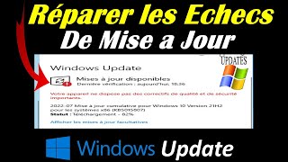 ÉCHEC DE MISE A JOUR WINDOWS 10 11 [upl. by Ibrek]