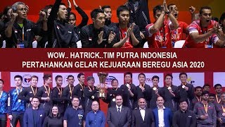 YESSSKALAHKAN MALAYSIA  TIM PUTRA CIPTAKAN HATTRICK DI KEJUARAAN BEREGU ASIA 2020 [upl. by Christa]