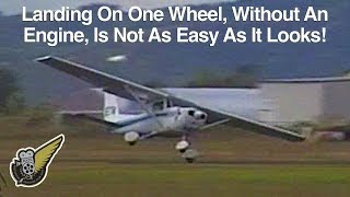 Crazy Cessna Flight amp DeadStick Landing [upl. by Lindberg611]