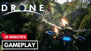 15 Minutes of DRONE The Game Gameplay  PC [upl. by Humo]