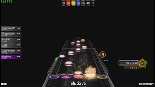 CLONE HERO GUITARS SUCK BY BUMBLEFOOT FACELIFT CHART 115 SPEED FC [upl. by Rosenblast]